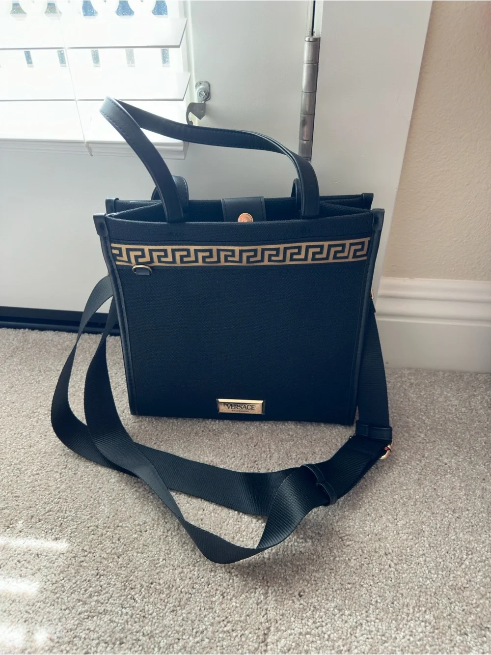 Versace Fragrance Black Crossbody - Picture 2 of 3